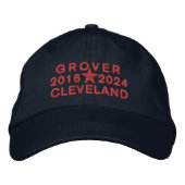 Grover Cleveland Baseball Pet (Voorkant)