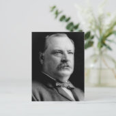 Grover Cleveland Briefkaart (Staand voorkant)