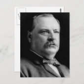Grover Cleveland Briefkaart (Voorkant / Achterkant)