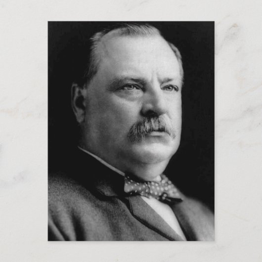 Grover Cleveland Briefkaart (Voorkant)