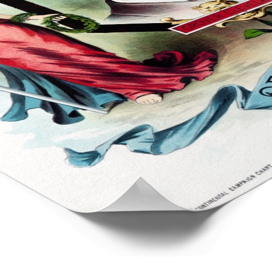 Grover Cleveland en Thomas Hendricks Election Pri Poster (Hoek)