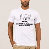 Grover Cleveland Face Shirt (Voorkant)