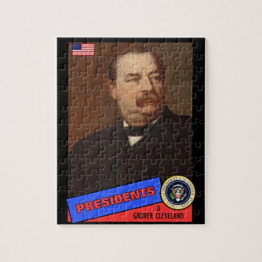 Grover Cleveland-honkaarten Legpuzzel (Verticaal)