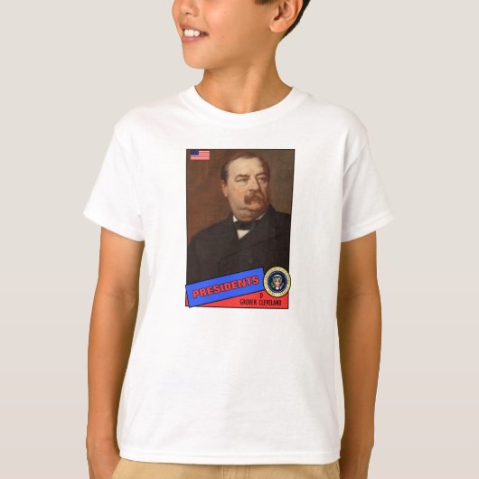 Grover Cleveland-honkaarten T-shirt (Voorkant)