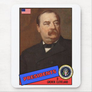 Grover Cleveland-honkbalkaart Muismat