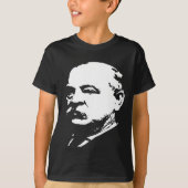Grover Cleveland silhouette T-shirt (Voorkant)