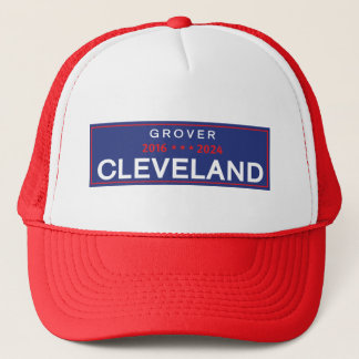 Grover Cleveland Trucker Hoed - rechthoek Trucker Pet