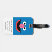 Grover Face Art Bagagelabel (Achterkant horizontaal)