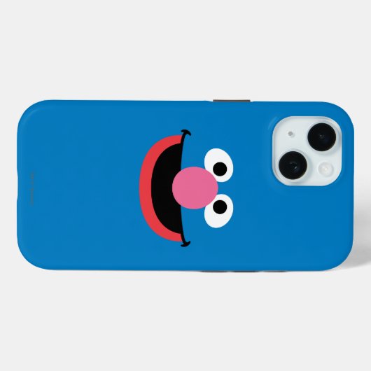 Grover Face Art Case-Mate iPhone Case (Achterkant (horizontaal))