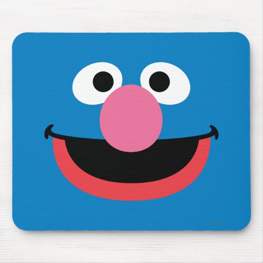 Grover Face Art Muismat (Voorkant)