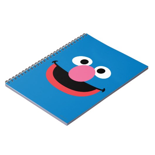 Grover Face Art Notitieboek (Linkerzijde)