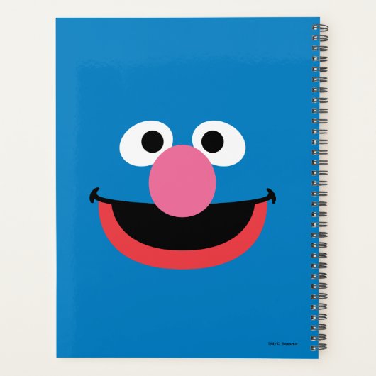 Grover Face Art Planner (Achterkant)