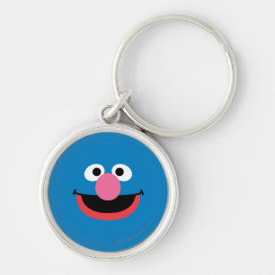 Grover Face Art Sleutelhanger