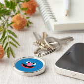 Grover Face Art Sleutelhanger (Zijkant)