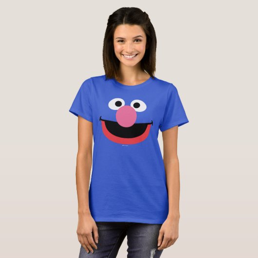 Grover Face Art T-shirt (Voorkant volledig)