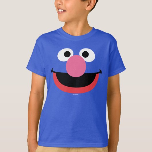 Grover Face Art T-shirt (Voorkant)