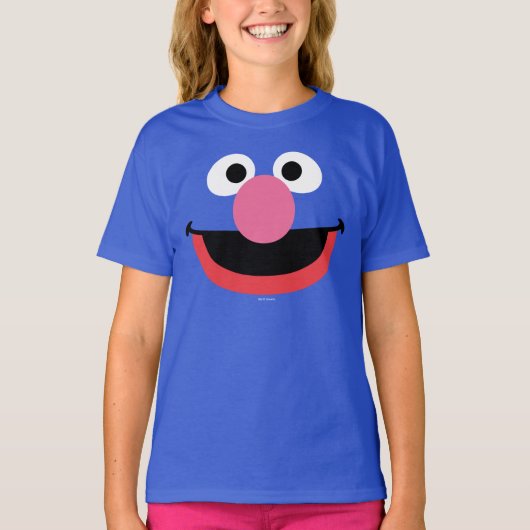 Grover Face Art T-shirt (Voorkant)