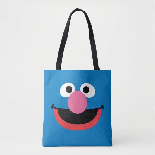 Grover Face Art Tote Bag (Voorkant)