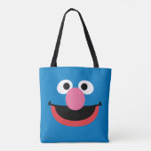 Grover Face Art Tote Bag (Achterkant)