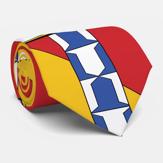 Grover Family Crest Stropdas (Opgerold)