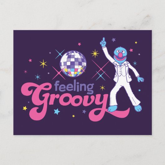 Grover | Feeling Groovy Briefkaart (Voorkant)