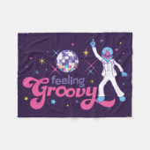 Grover | Feeling Groovy Fleece Deken (Voorkant (Horizontaal))