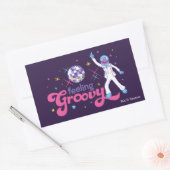 Grover | Feeling Groovy Rechthoekige Sticker (Envelop)