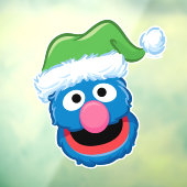 Grover First Kerstfeestdag Raamsticker (Vel 3)