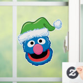 Grover First Kerstfeestdag Raamsticker (Huis)