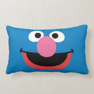 Grover Gezichts Kunst Kussen