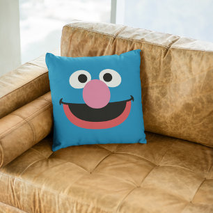 Grover Gezichts Kunst Kussen