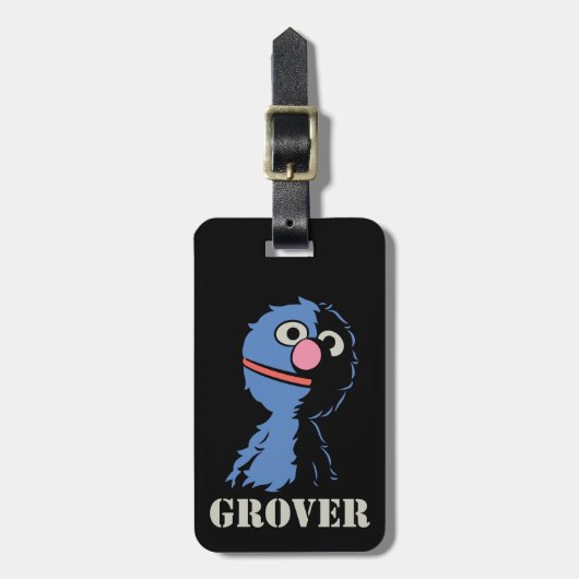 Grover Half Bagagelabel (Voorkant verticaal)