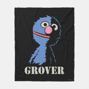 Grover Half Fleece Deken