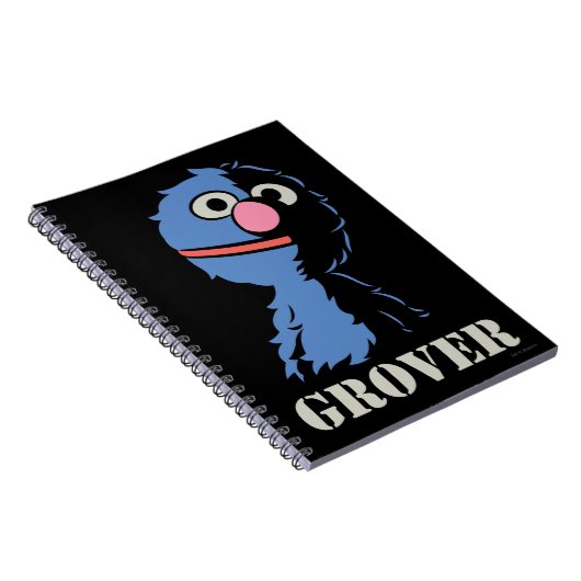 Grover Half Notitieboek (Rechterzijde)