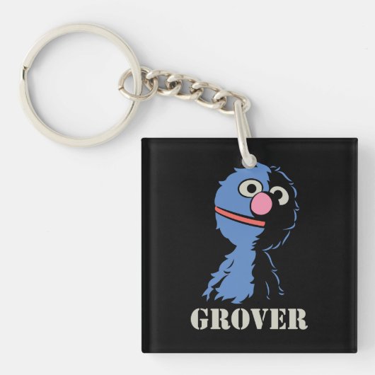 Grover Half Sleutelhanger (Voorkant)
