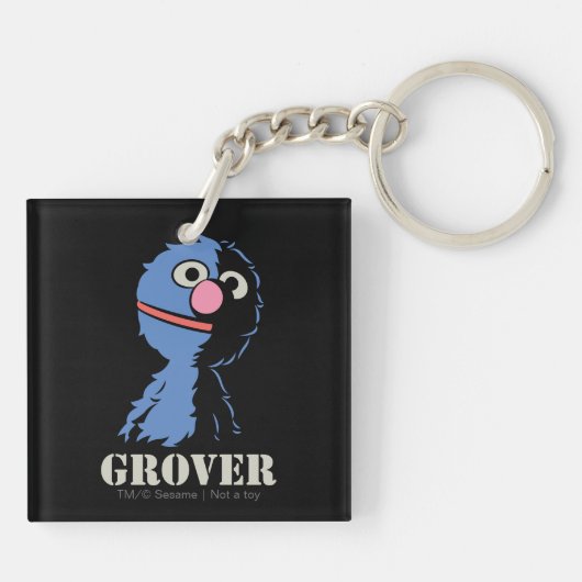 Grover Half Sleutelhanger (Achterkant)