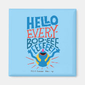 Grover Hallo Magneet (Voorkant)