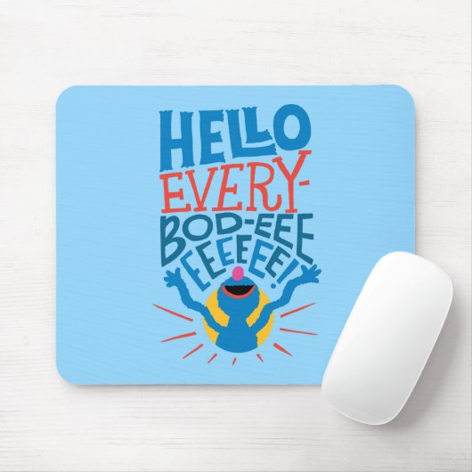 Grover Hallo Muismat (Met muis)