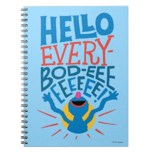 Grover Hallo Notitieboek