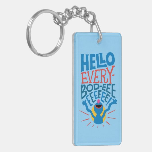 Grover Hallo Sleutelhanger (Voorkant Links)