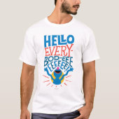 Grover Hallo T-shirt (Voorkant)