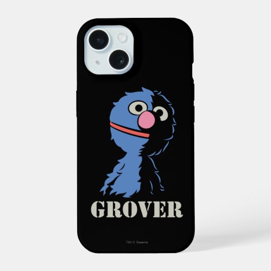 Grover Helft iPhone 15 Case (Achterkant)