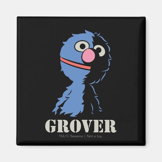 Grover Helft Magneet (Voorkant)