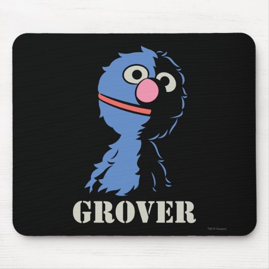 Grover Helft Muismat (Voorkant)