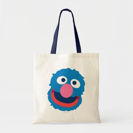 Grover-hoofd Tote Bag (Voorkant)