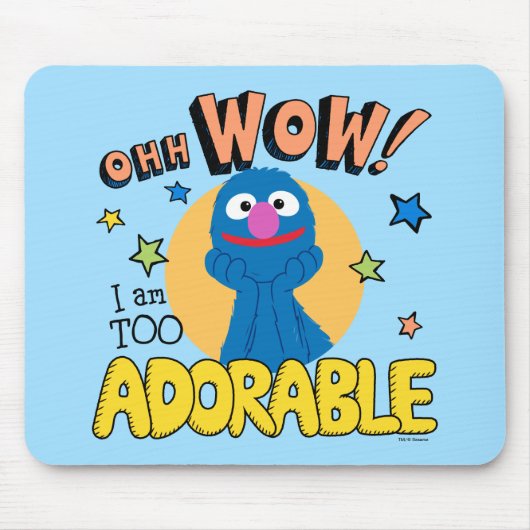 Grover | Ik Ben Te Schattig Muismat (Voorkant)