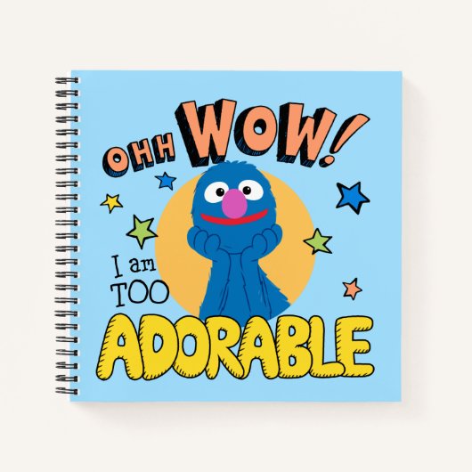 Grover | Ik ben te Schattig Notitieboek (Voorkant)
