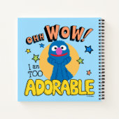 Grover | Ik ben te Schattig Notitieboek (Achterkant)