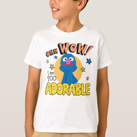Grover | Ik ben te Schattig T-shirt (Voorkant)