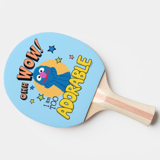 Grover | Ik ben te Schattig Tafeltennisbatje (Zijkant)